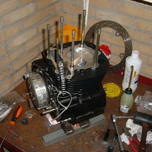 600cc cilinder voor de XT500