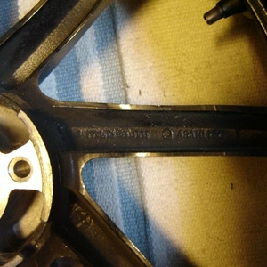 17inch achtervelg origineel RVF NC35