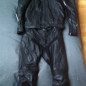 Lederen 2-piece motorpak (Evolution)