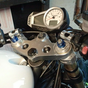 lsl clip ons voor Speed triple!