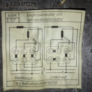aansluiten 220 volt draaibankmotor