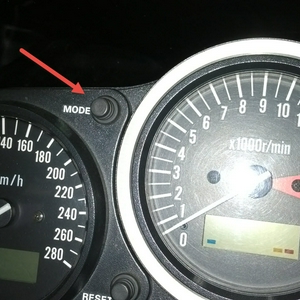 "MODE" knopje tellerunit zx-6r '98 werk niet meer
