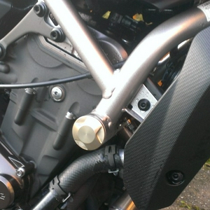 Billet frame afdek dop