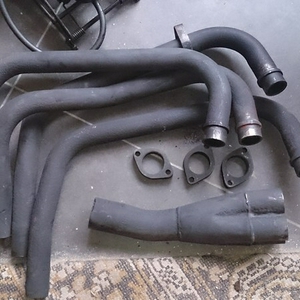 Suzuki GS550 uitlaatbochten