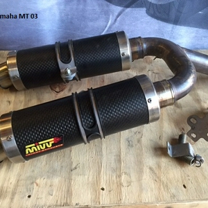 TK Mivv carbon dempers voor Yamaha MT03