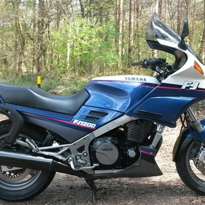 Mijn Yamaha FJ1200 (3XW) van 1991