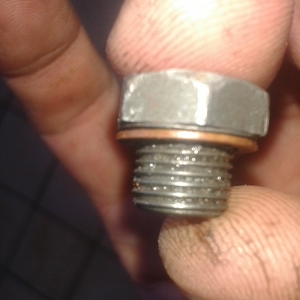 Draad carterplug hercules k125