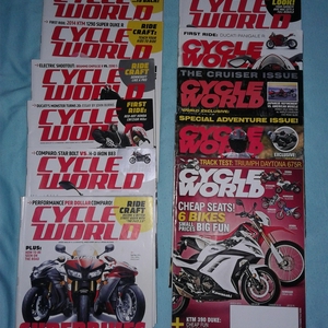 Cycle World magazine 13 stuks '13 - '14
