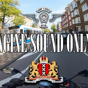 Yamaha MT-07 - Amsterdam summer 2019 - RAW onboard