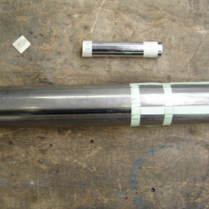 Binnenpijp met mal en 20mm pijpje.J