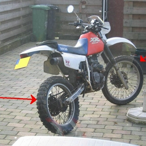 De hele mooie Honda XR 250R van Powerfred.JPG