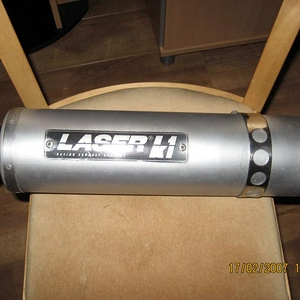 laser k1 uitlaat vfr