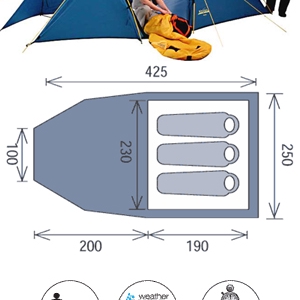 nieuwe tent