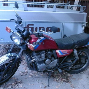 stuur / siegels/ zadel van xj 550