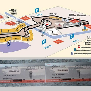 2 Superbikekaarten Nurburgring 13 t/m 15 juni