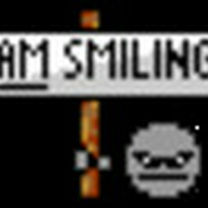 I am smiling