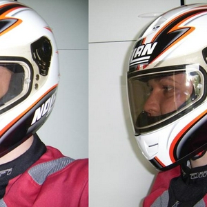 Fuzy's Helm met nieuwe vizier