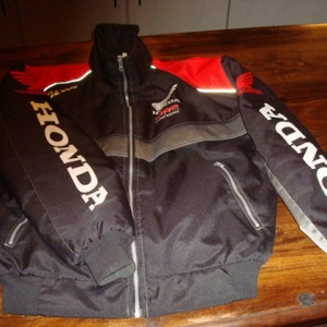 honda team jack maat l zwart/rood/zilver