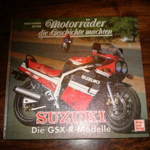 de historie van de gsx-r modelen met veel foto,s