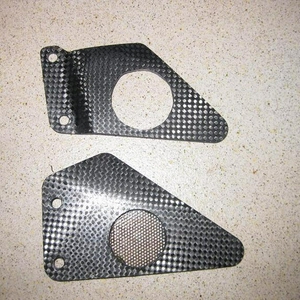 Echte carbon heelplates voor suzuki