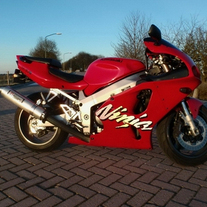 Christian en zijn ZX-7R (1999)