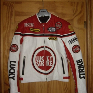Lucky Strike leren motorjas