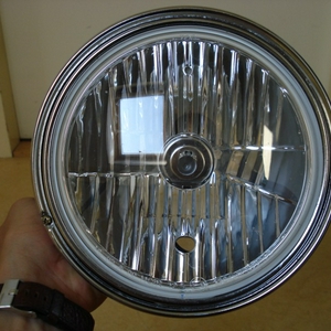 TK: koplamp helder glas incl. ophangbeugels
