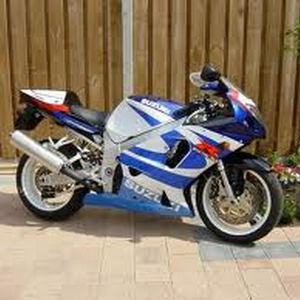 Kappen achter / kont voor de Suzuki GSX R 750 k1 (2001)