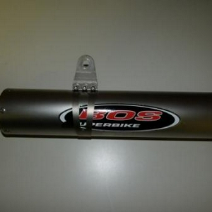 Titanium Bos Superbike demper met linkpijp voor R1 '00/'01