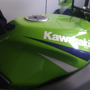 ZX-6R 1999 tank groen
