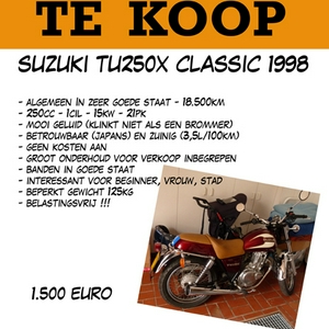 SUZUKI TU250X 1998 18500km